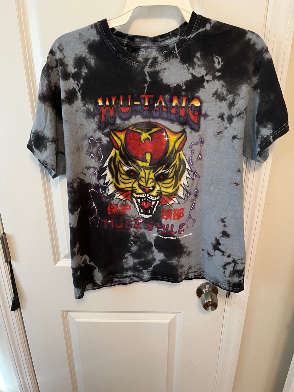 🔥 Wu Tang Clan Tie-DYE Tiger Tee